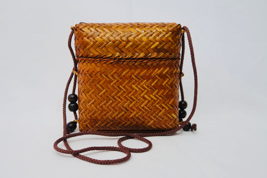 Bamboo Purse With Cover